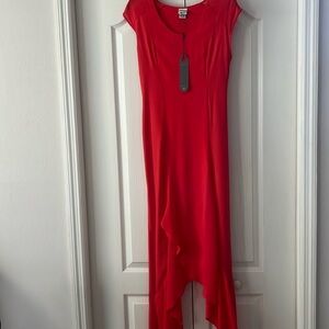 Mind Set short sleeve maxi dress, new.
